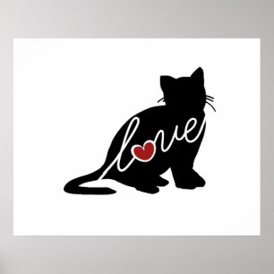British Shorthair Love Poster