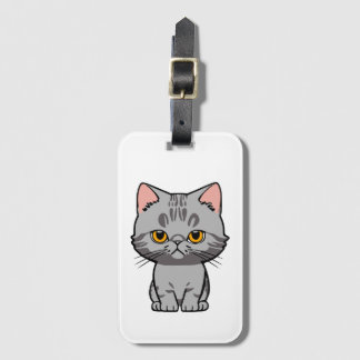 British Shorthair Luggage Tag
