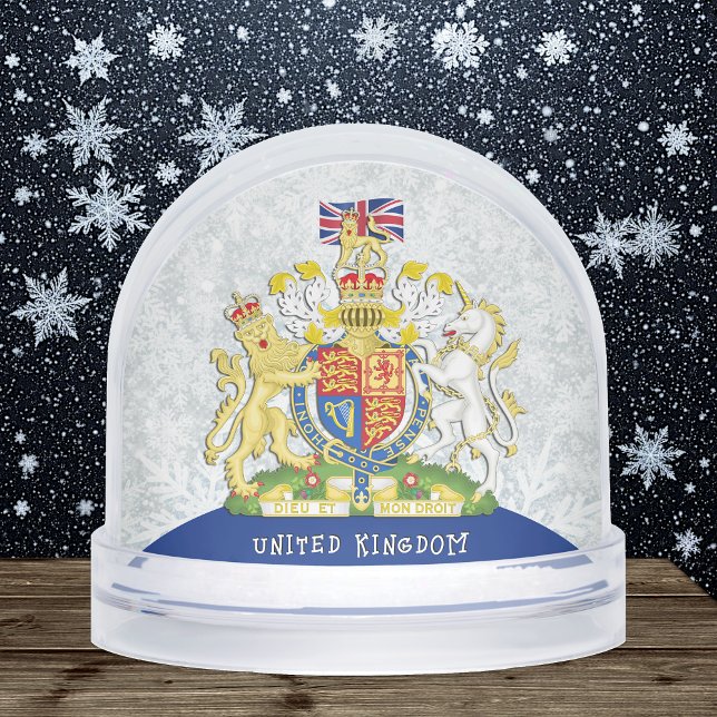 British Snow Globe, United Kingdom / British Flag Snowglobe (British Snow Globe / United Kingdom)