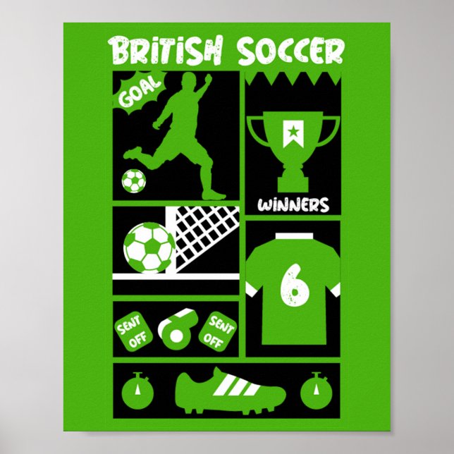 British Soccer  Serving Poster (Front)