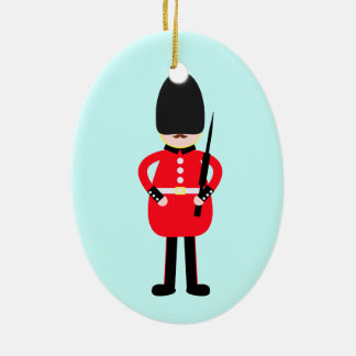 British Soldier Ceramic Ornament