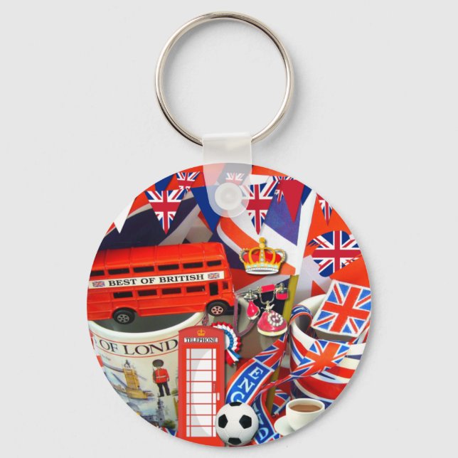 British Souvenirs Keychain (Front)