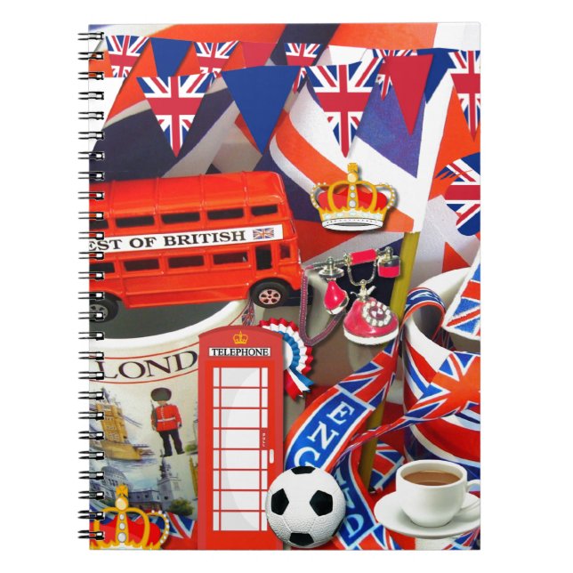 British Souvenirs Notebook (Front)