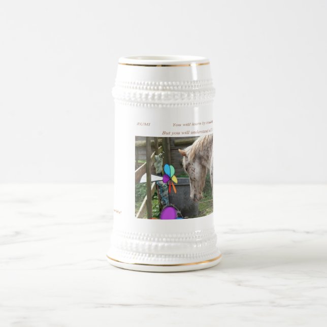 British Spotted Pony,  Beer Stein (Center)