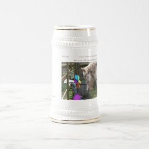 British Spotted Pony, Sika Beer Stein