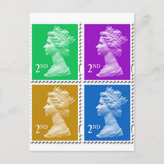 British Stamp card (Front)