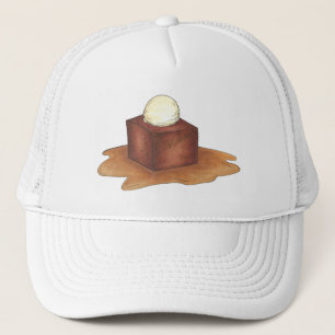 British Sticky Toffee Pudding English Dessert Trucker Hat