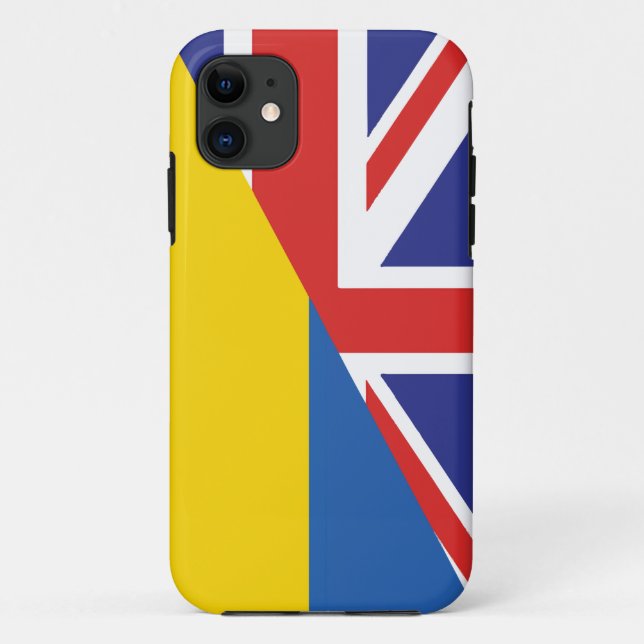 British support towards Ukraine Sherpa Blanket Case-Mate iPhone Case (Back)