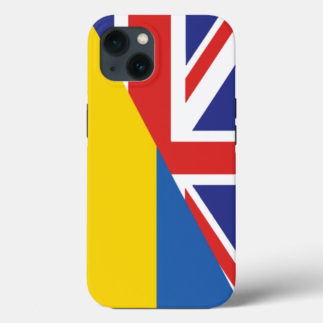 British support towards Ukraine Sherpa Blanket Case-Mate iPhone Case (Back)