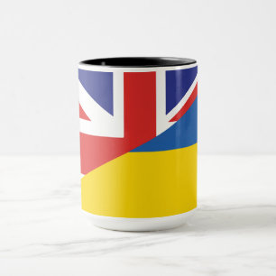 British support towards Ukraine Sherpa Blanket Mug