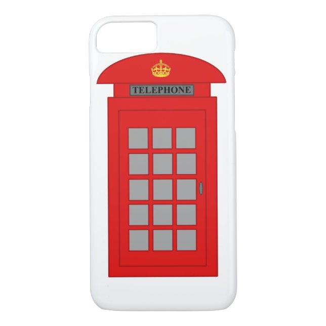 British Telephone Box Case-Mate iPhone Case (Back)
