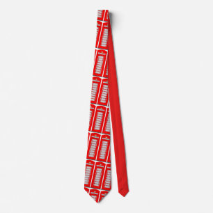 British Telephone Box Tie