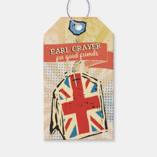 British UK teabag personalized tea blend to from Gift Tags