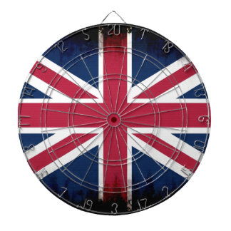 British Union Flag Union Jack Patriotic Design Dartboard