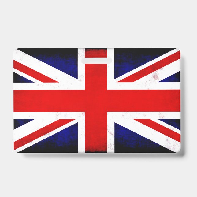 British Union Jack Flag Badge (Front)