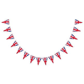 British Union Jack flag bunting