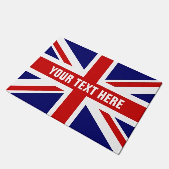 British Union Jack Flag Door Mat For Home Or Shop Zazzle Ca