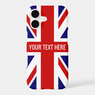 British Union Jack flag English pride custom print