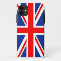 British Union Jack flag on iPhone 5/5s case.