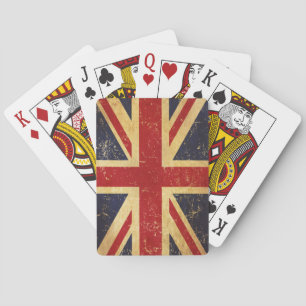 British Union Jack Flag Vintage Playing Cards