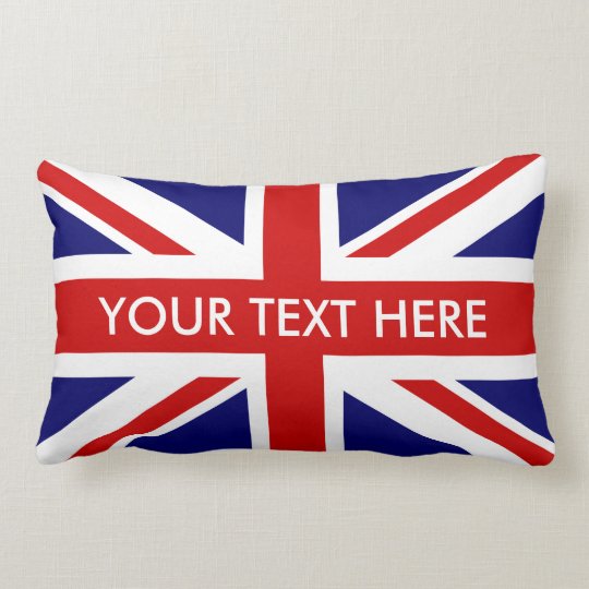 British Union Jack Lumbar Throw Pillows Zazzle Ca