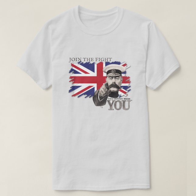 British Union Jack Men's Basic T-Shirt (Design Front)