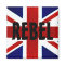 British/Union Jack REBEL Magnet