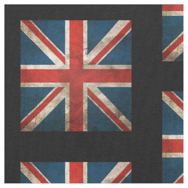 British Union Jack UK custom fabric (Close Up)