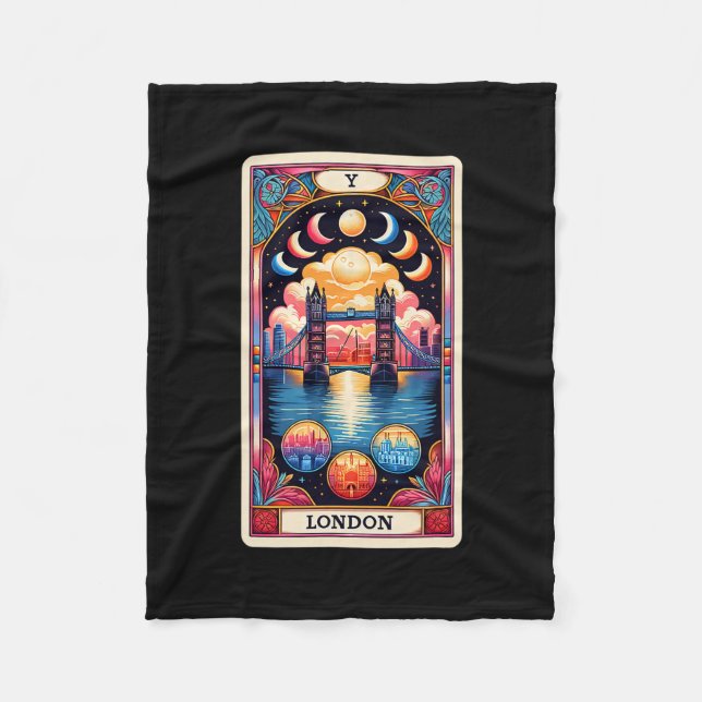 British Vacation And London Monuments 1  Fleece Blanket (Front)