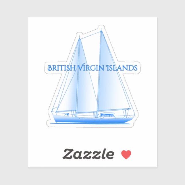 British Virgin Islands Coastal Nautical Sailing Sa (Sheet)