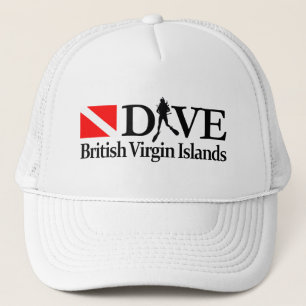 British Virgin Islands DV4 Trucker Hat