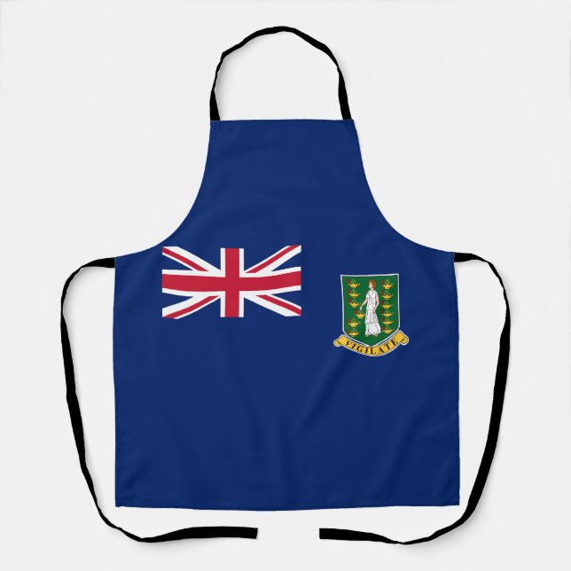 British Virgin Islands Flag Apron (Front)