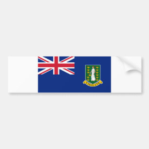 British Virgin Islands flag Bumper Sticker