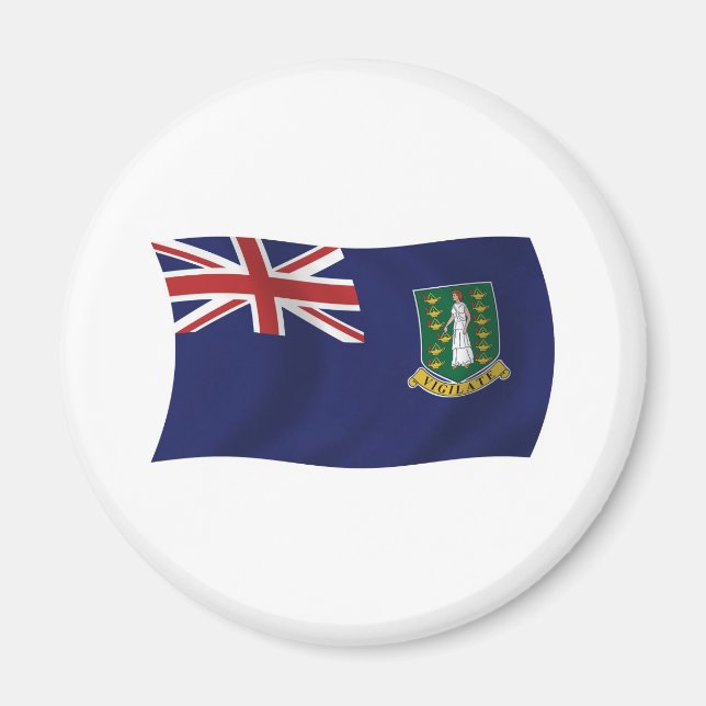 British Virgin Islands Flag Magnet (Front)
