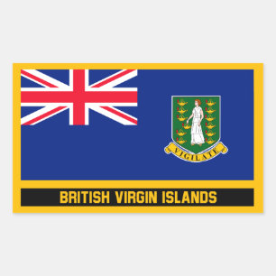 British Virgin Islands Flag Sticker