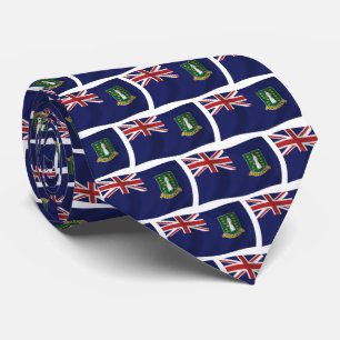 British Virgin Islands Flag Tie