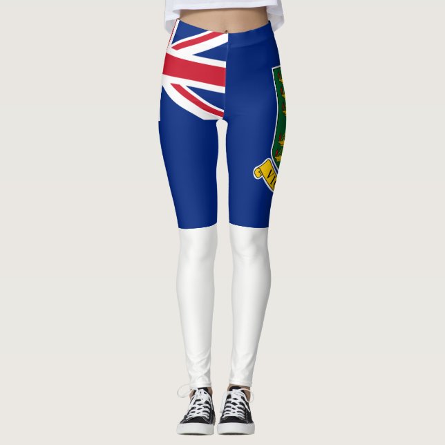 British Virgin Islands Leggings (Front)