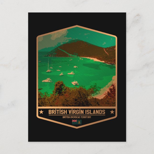 British Virgin Islands Postcard (Front)