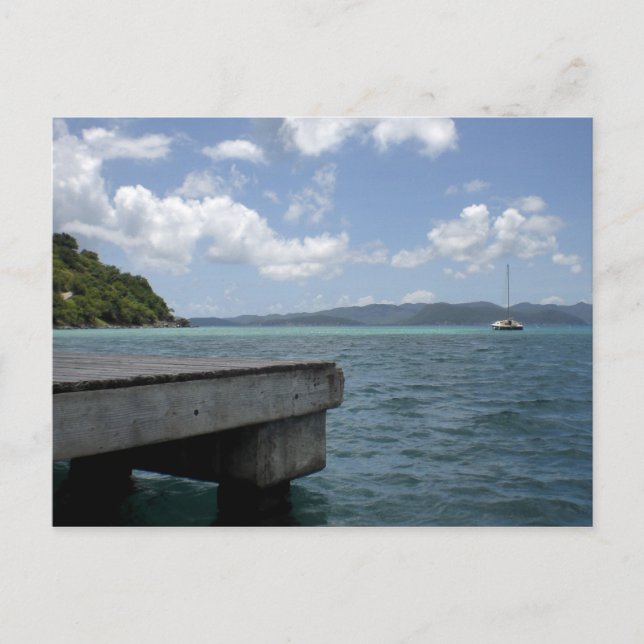 British Virgin Islands Postcard (Front)
