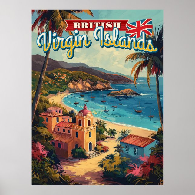 British Virgin Islands Poster (Front)