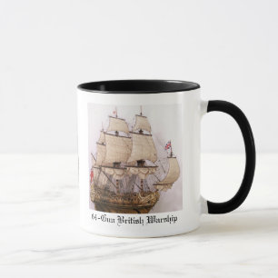 British Warship Coffee Mug
