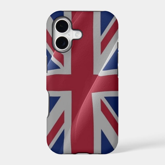 British waving flag - (Back)