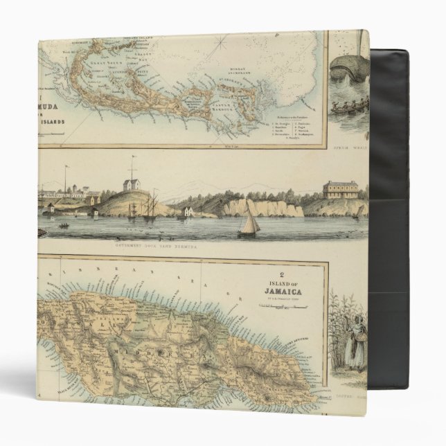 British West Indian Possessions Binder (Front/Inside)