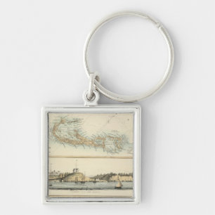 British West Indian Possessions Keychain