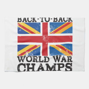 British World War Victory Kitchen Towel
