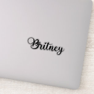 Britney Name - Handwritten Calligraphy