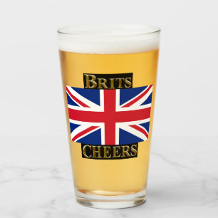 BRITS CHEERS GLASS