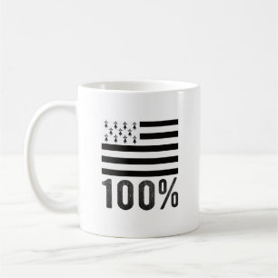 Brittany 100% Breton Flag Coffee Mug