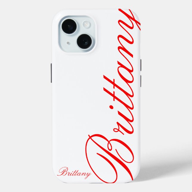 Brittany - beautiful iPhone Case - (Back)