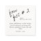 Brittany Black White Fun Fact #2 Cocktail Wedding